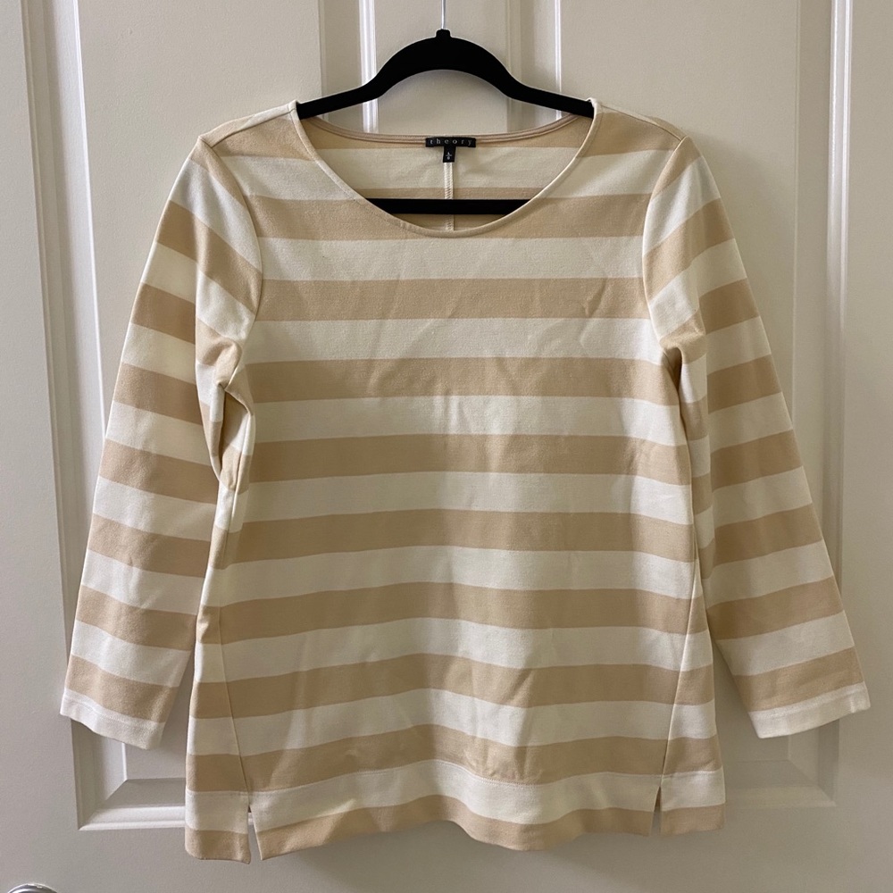 Theory striped long sleeve
